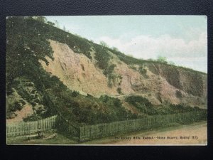 Worcestershire THE LICKEY HILLS Rednal Stone Quarry REDNAL HILL c1905 Postcard