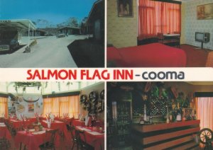 Salmon Flag Inn NSW Cooma Hotel Australian Postcard