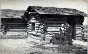 PIONEER VILLAGE, NE  Original PONY EXPRESS STATION  c1950s  Roadside   Postcard