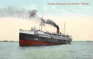 Steamer Huronic Great Lakes Canada 1910c postcard