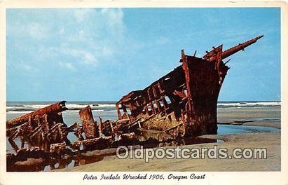 Peter Iredale Wrecked 1906 Oregon Coast Ship Unused 