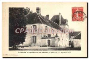 Postcard Old Beaumont-les-Autels Chateau De La Grand Maison