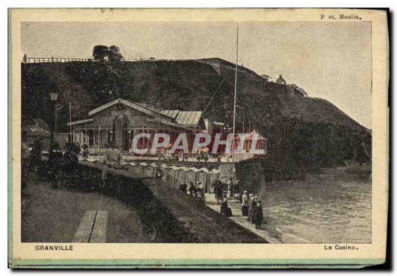 Old Postcard Granville Casino
