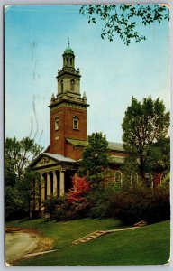 Vtg Granville Ohio OH Swasey Chapel Denison University 1960s View Postcard
