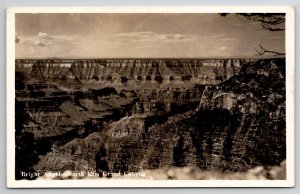 Bright Angel North Rim Grand Canyon RPPC Postcard E23