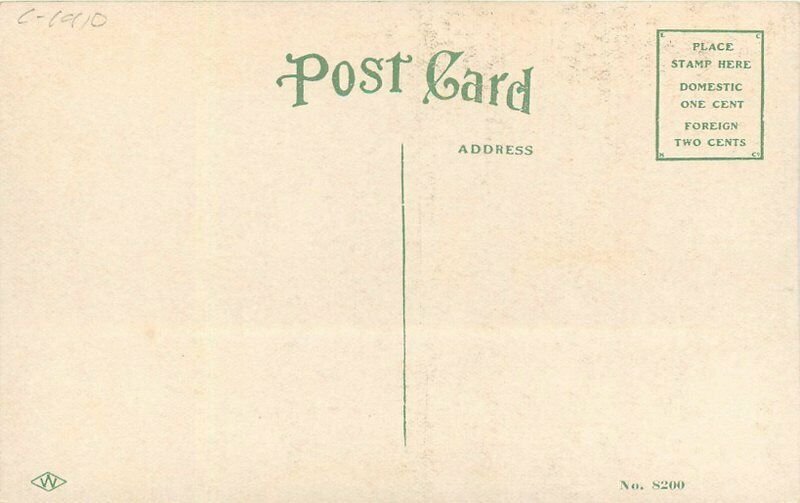 C-1910 Rockford Illinois Pavilion Sinnissippi Park Postcard 6684