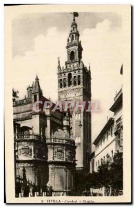 Old Postcard Sevilla Catedral y Giralda