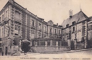 Touring Hotel Auxerre Old Postcard
