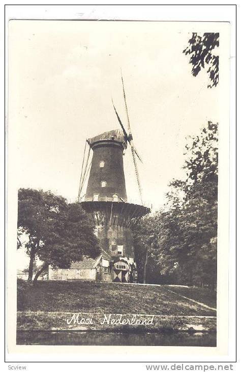 RP; Windmill , Mooi Nederland , 30-40s