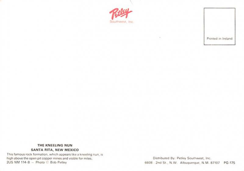 Kneeling Nun - Santa Rita, New Mexico
