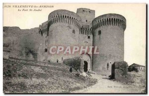 Old Postcard Villeneuve Avignon The Fort Saint Andre