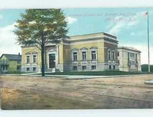 Unused Divided-Back BUILDING SCENE Niagara Falls New York NY H5662