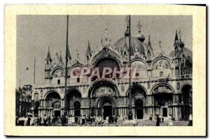 Postcard Modern Plaza Venezia e Chiesa di S. Marco