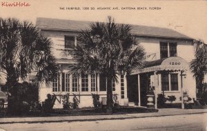 Postcard The Fairfield Hotel Daytona Beach FL 1941