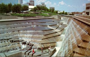 Texas Fort Worth Water Garden Near Convention Center