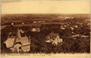 CPA VILLENNES-sur-SEINE - Vue sur POISSY (102502)