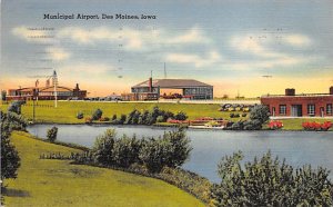 Municipal airport Des Moines, Iowa, USA Airport 1940 