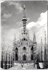 M-48759 Detail of Cathedral Milan Italy