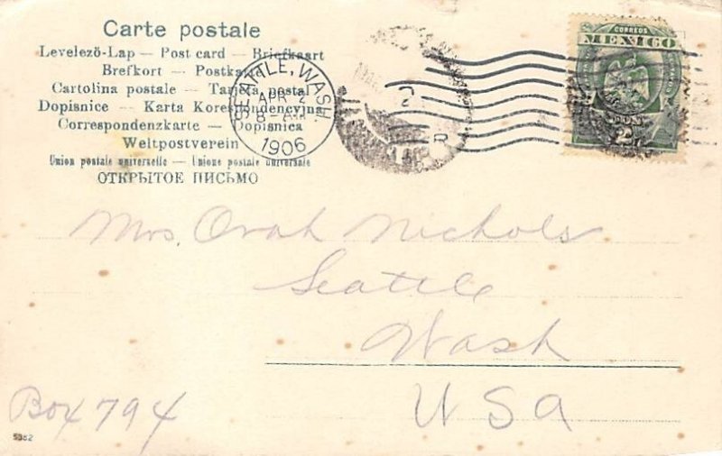 Pase De Tanteo Tarjeta Postal Bullfighting 1906 