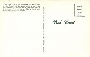 Sylvania Ohio~Lourdes College Campus Building~1960s Postcard