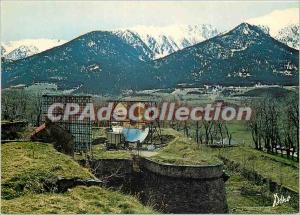 Postcard Modern Light and Colors of Cerdanya Mont Louis Solar Furnace