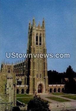 Duke University Chapel in Durham, North Carolina