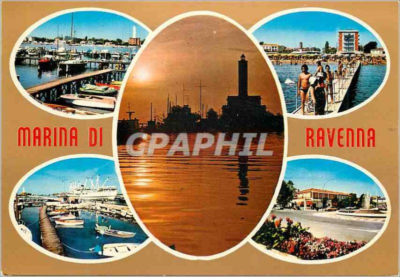 Postcard Modern Marina di ravenna