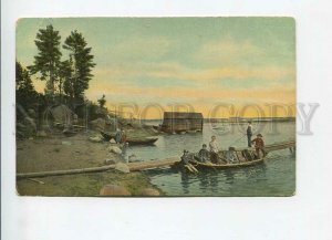 3183874 FINLAND FISHING Lovisa Vintage postcard