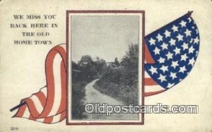 Patriotic 1917 postal used 1917