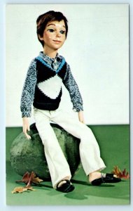 PORCELAIN DOLL Charles Freckled Boy by Artist JUDY CONGDON N.I.A.D.A. Postcard