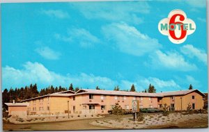 Postcard WA Spokane Motel 6 South Rustle Street