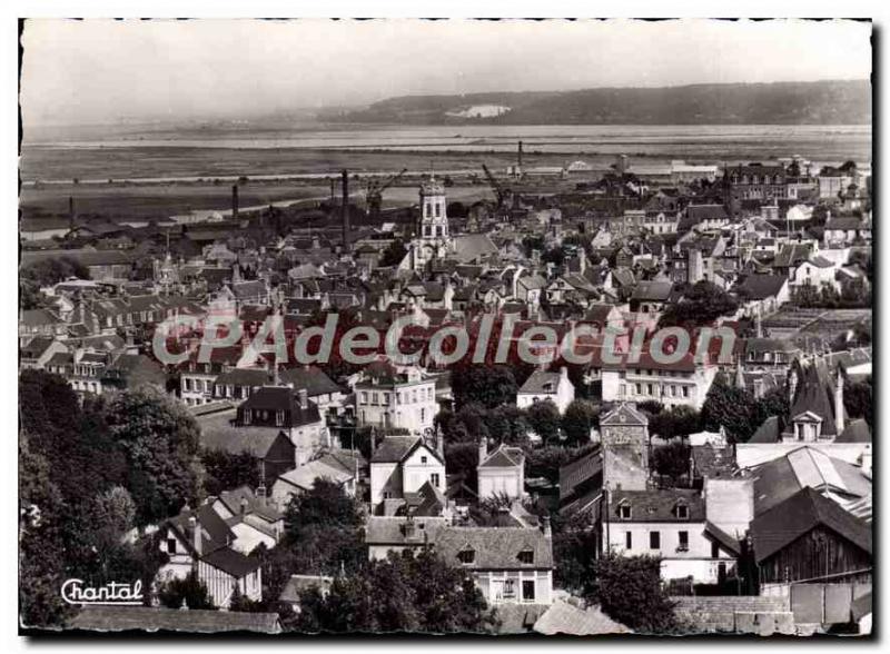 Modern Postcard Honfleur Vue Generale