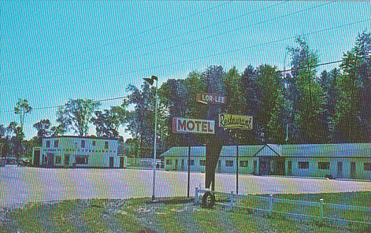 Canada Ontario Barrie Greetings From Lor Lee Motel & Texaco Service Station