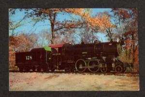 WI Riverside & Great Northern RR Train WISCONSIN DELLS Postcard