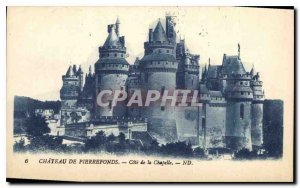 Old Postcard Chateau de Pierrefonds Chapel Approval