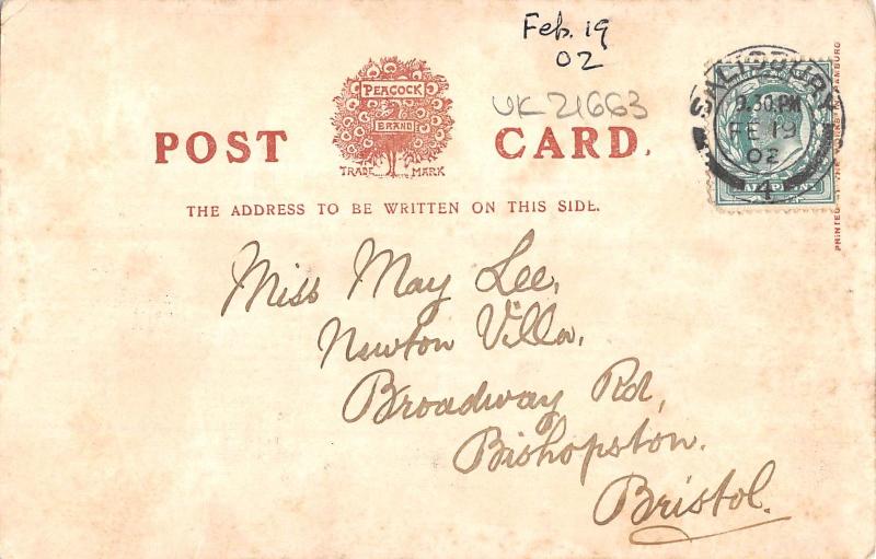 uk21663 salysbury cathedral from NE uk