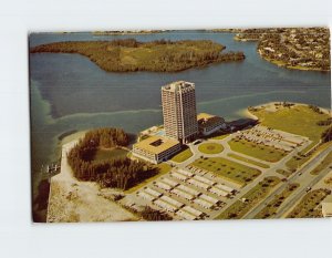 Postcard Aerial View Of Plymouth Harbor, Sarasota, Florida