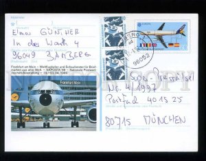 210634 GERMANY Frankfurt am Main airport postal card