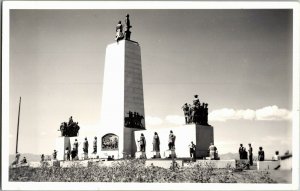 RPPC This is the Place Monument Salt Lake City UT Vintage Postcard A37