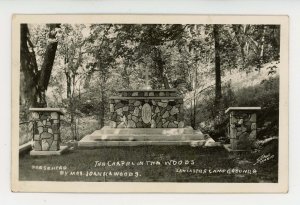OH - Lancaster. Lancaster Campgrounds, Chapel in the Woods   RPPC