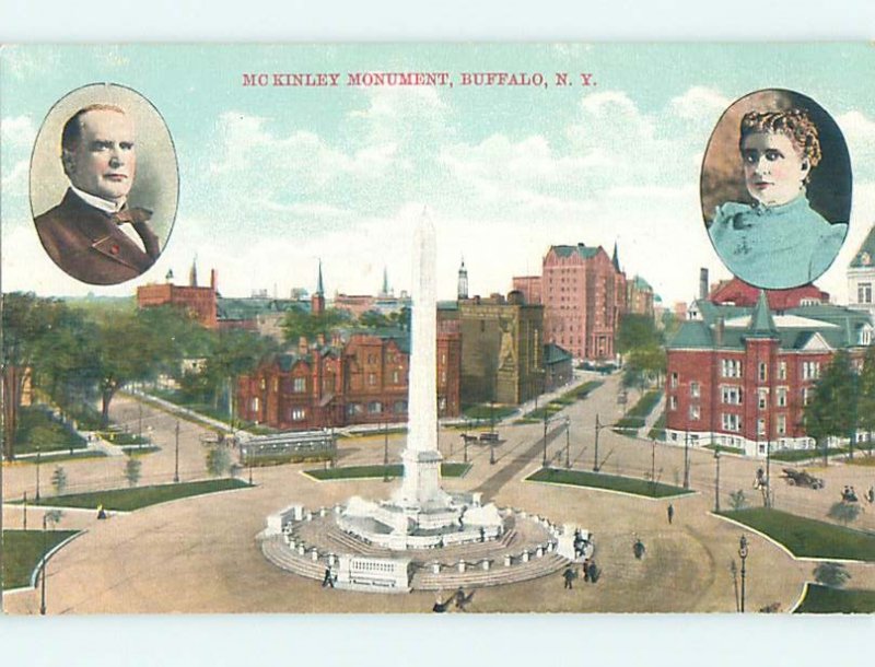 Patriotic Buildings By Mckinley Monument In Buffalo New York New York NY HJ2831