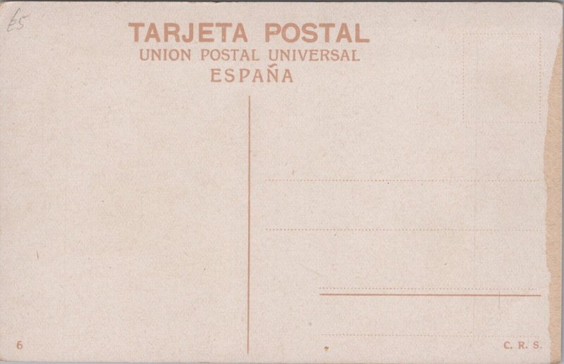 Spain Sevilla Pabellon de Telefonos Seville Vintage Postcard C070