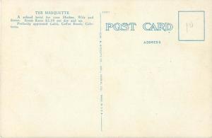 St. Louis, Missouri Marquette Hotel Lobby White Border Postcard