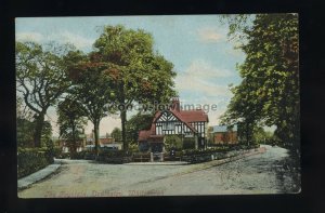 TQ3343 - Shropshire - Fountain at Dodington (was a Cottage Hospital) - postcard