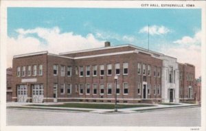 Iowa Estherville City Hall 1939 Curteich