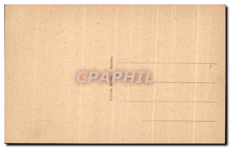 Old Postcard Rennes Tabor Rustic Bridge