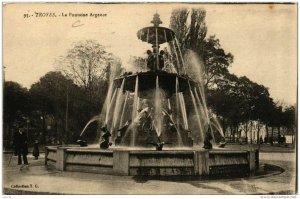 CPA TROYES La Fontaine Argence (723234)