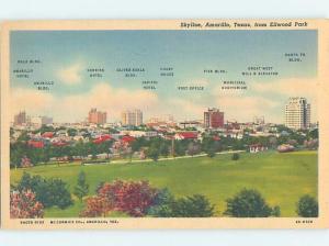 Linen PANORAMIC VIEW Amarillo Texas TX hp4591