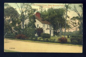 Pawtucket. Rhode Island/RI  Postcard, Old Daggett House In Slater Memorial Park