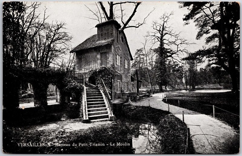 Hameau Du Petit Trianon Le Moulin Versailles France Postcard